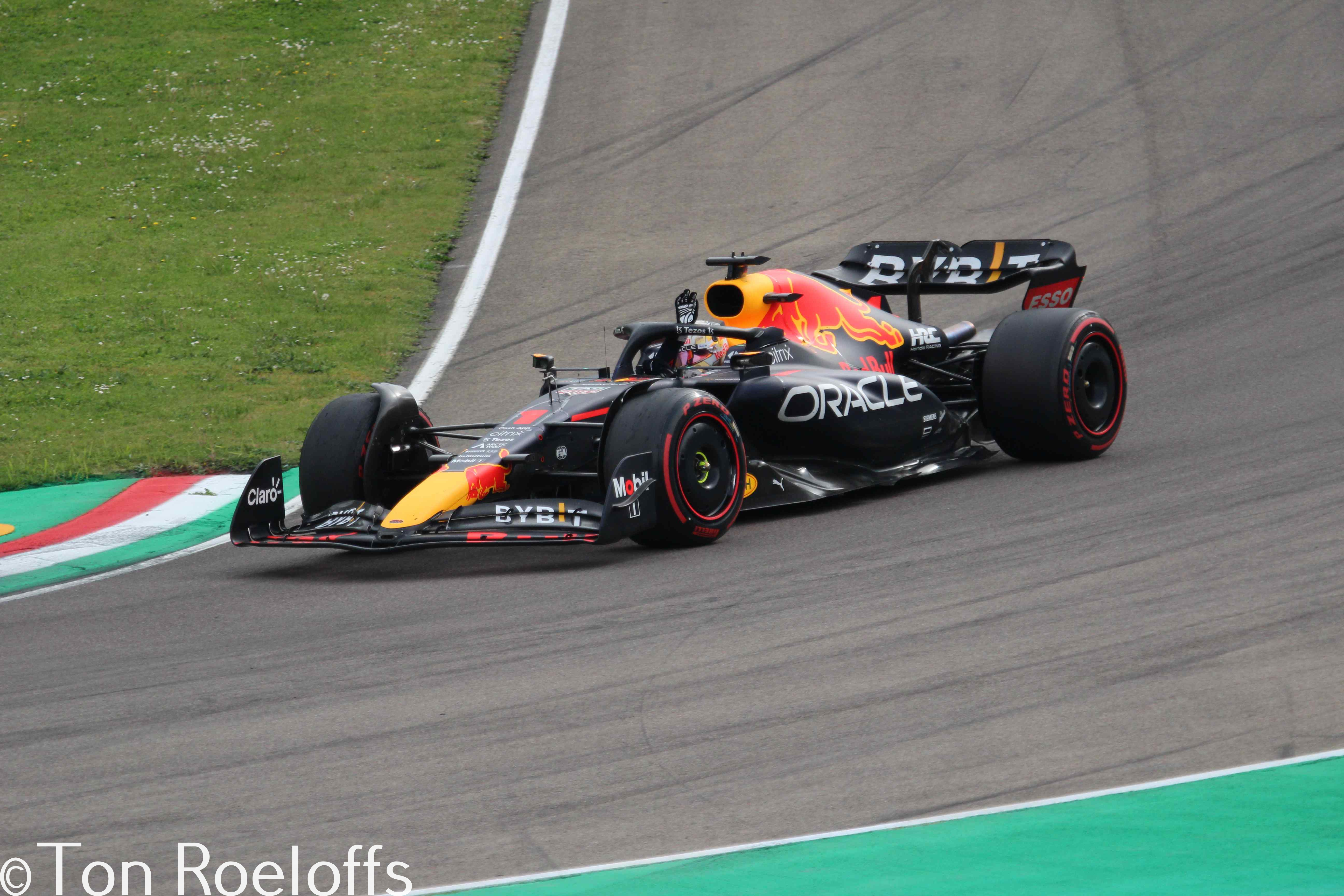 Verstappen pitbox